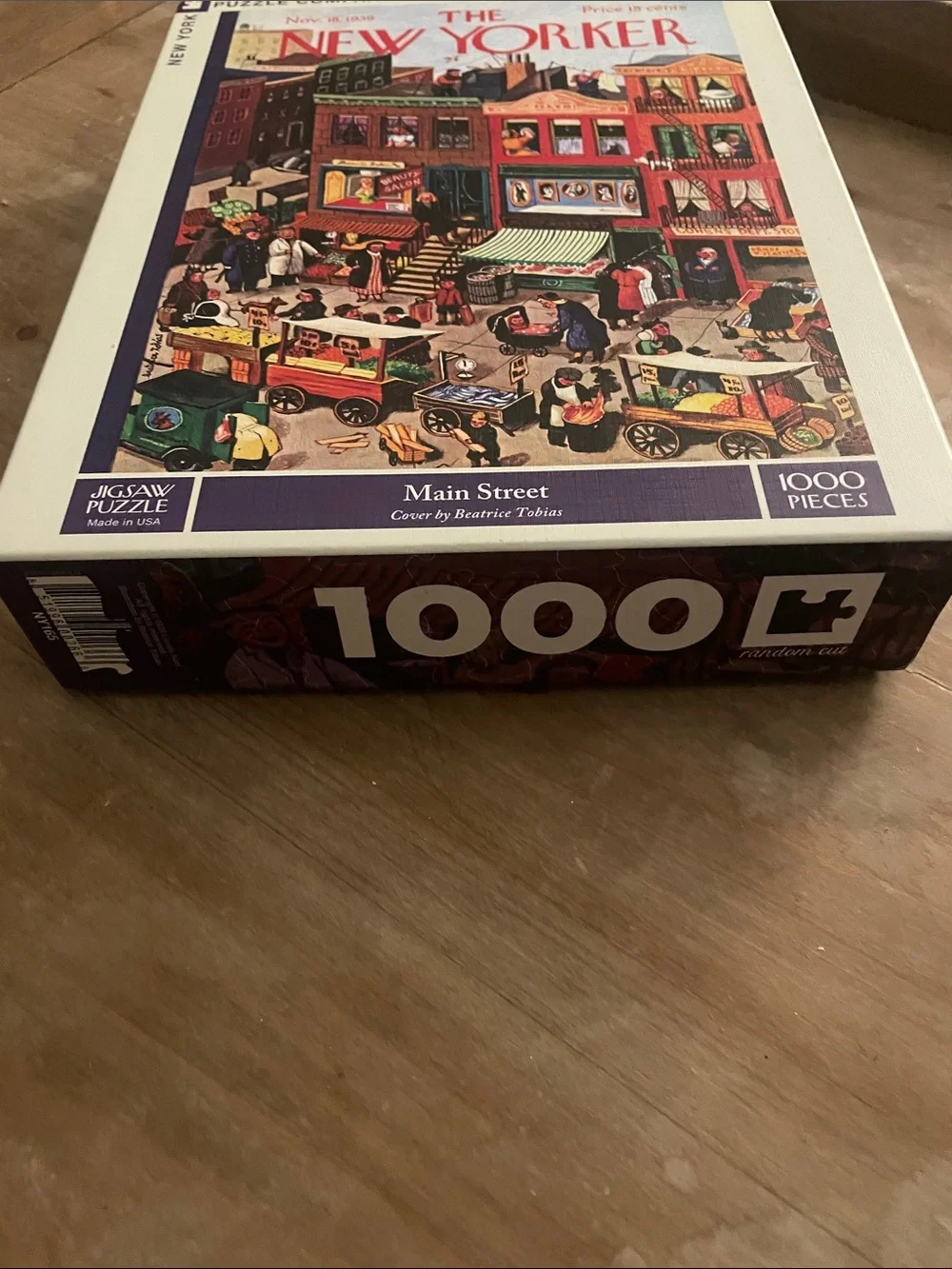 The New Yorker Main Street 1000-Piece Kids Jigsaw  - Multicolor the puzzle co